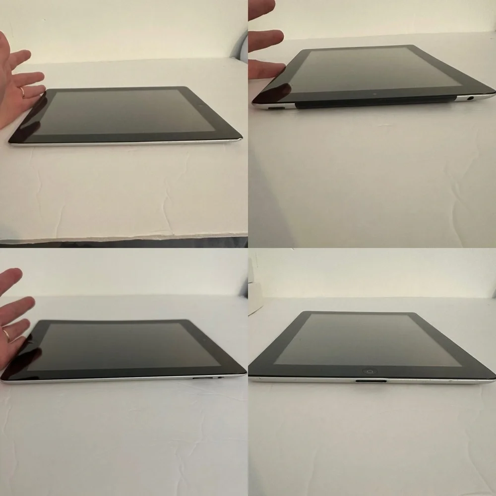 Apple iPad 2 Wi-Fi 3G 32GB Black Model A 1396 comes with box and USB charger